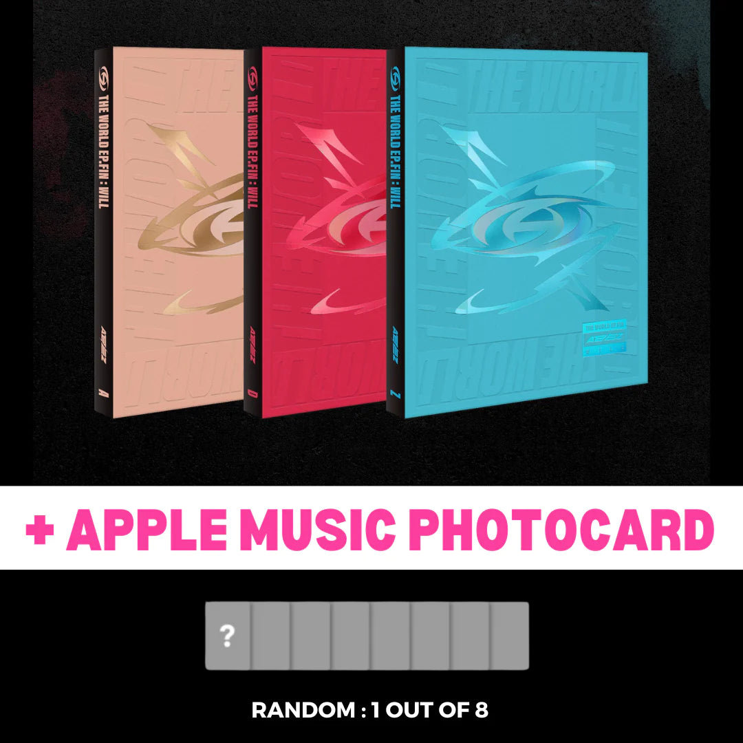 ATEEZ THE WORLD EP.FIN WILL ダッフルコート　クマ ATEEZ The 2nd Album WORLD EP.FIN WILL Platform Ver Photocard