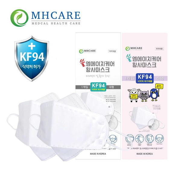 MH Care Korea KF94 Mask 25 Pcs Made IN Korea