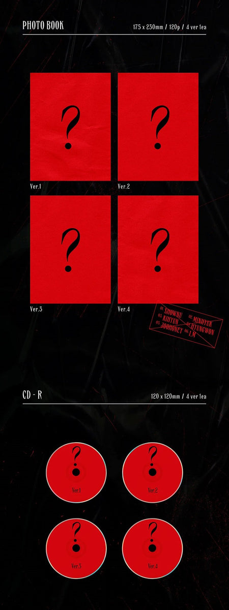 [PRE-ORDER] MONSTA X - 3RD FULL ALBUM [FATAL LOVE]