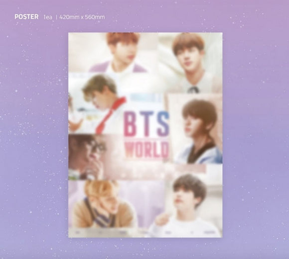 BTS WORLD OST Album OFFICIAL POSTER