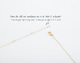 K-pop Necklace in Gold Rose gold and Silver
