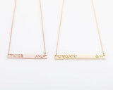 K-pop Necklace in Gold Rose gold and Silver