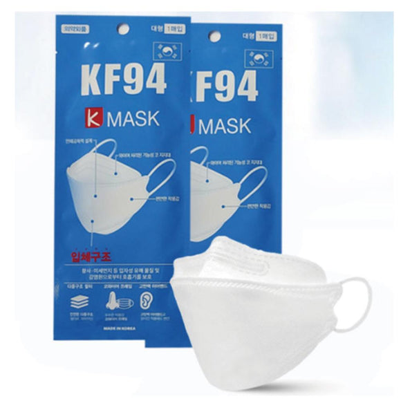 K Mask KF94 Korean Mask FDA