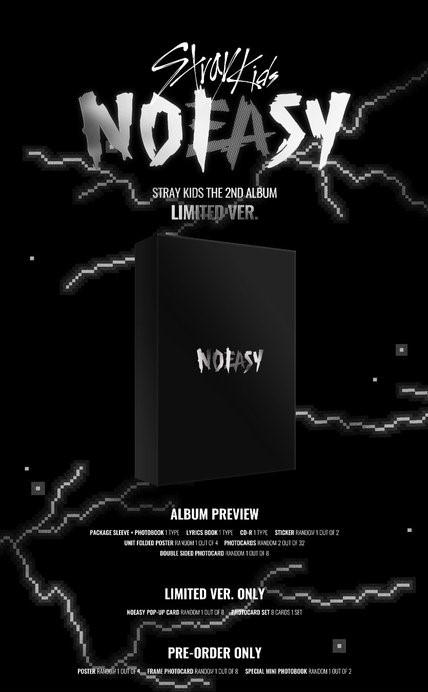 STRAY KIDS NOEASY 限定盤　特典　全て未開封 STRAY KIDS NOEASY LIMITED VER US STOCK – kpopcom