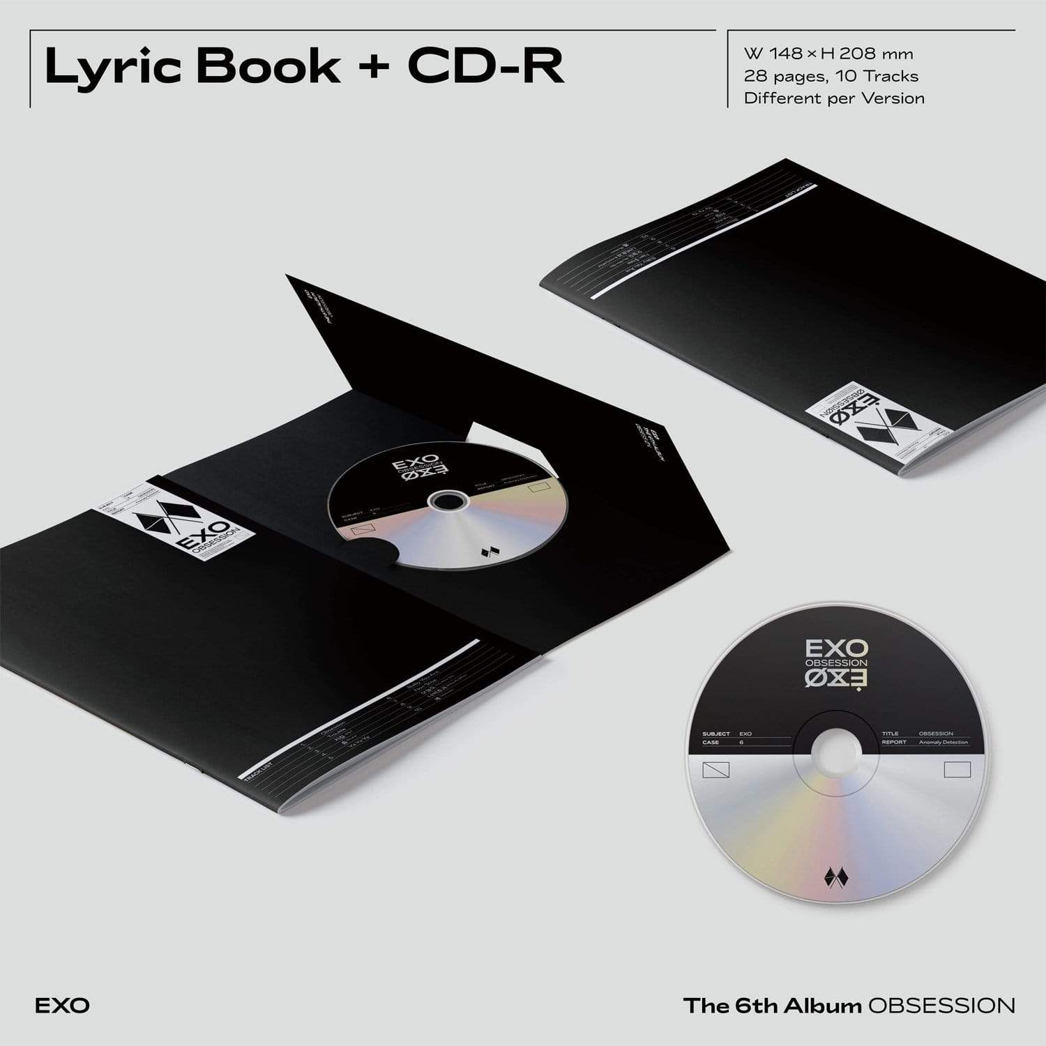 Pre-Order - EXO The 6th Album 'OBSESSION' (OBSESSION Ver
