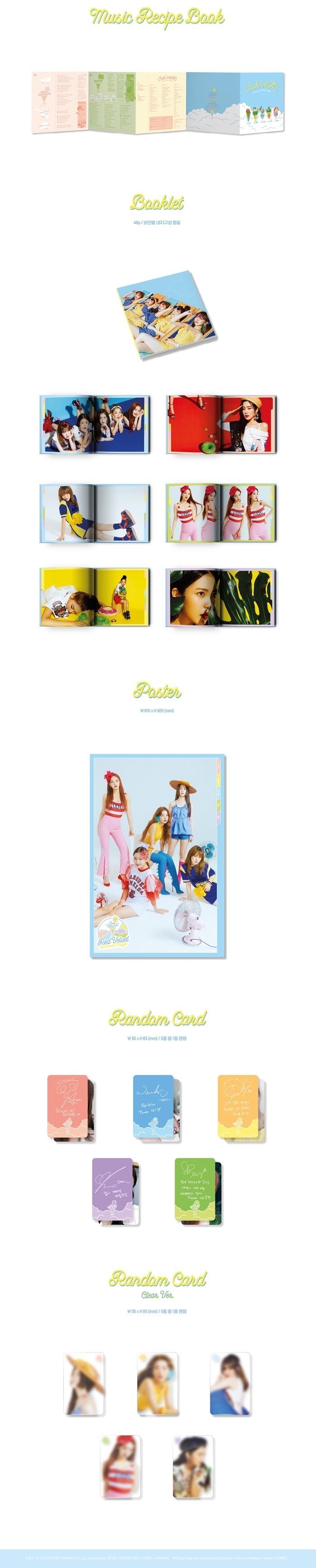 RED VELVET SUMMER MINI ALBUM - SUMMER MAGIC – kpopcom
