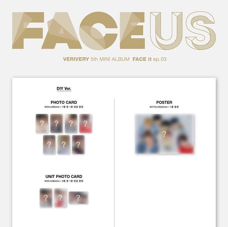 PRE-ORDER] VERIVERY - 5TH MINI ALBUM [FACE US] – kpopcom