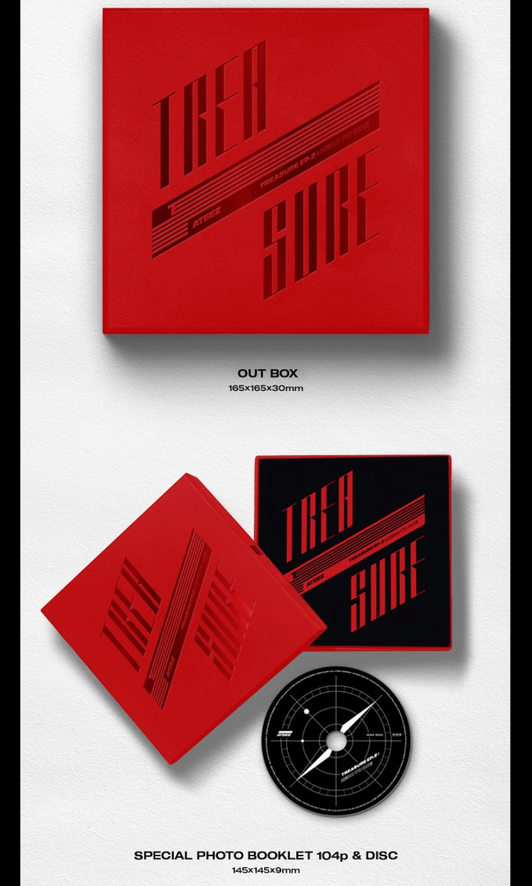 ATEEZ TREASURE EP.2 : ZERO TO ONE 2ND MINI ALBUM – kpopcom