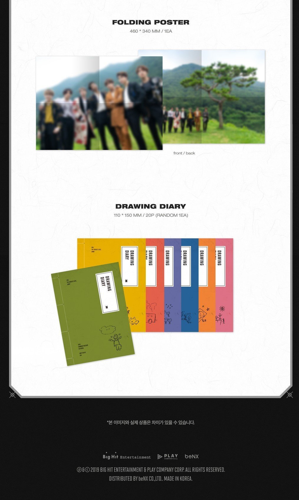 BTS 2019 Summer buy Package *Free Shipping