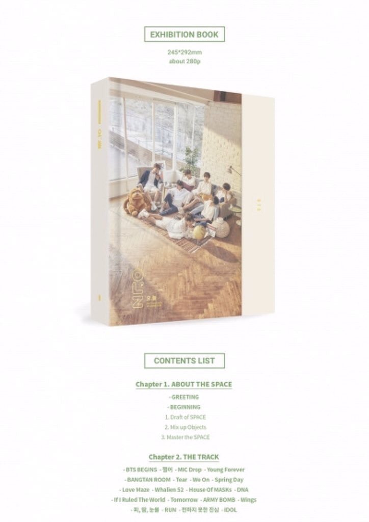 Official BTS shops Exhibition Photo Book